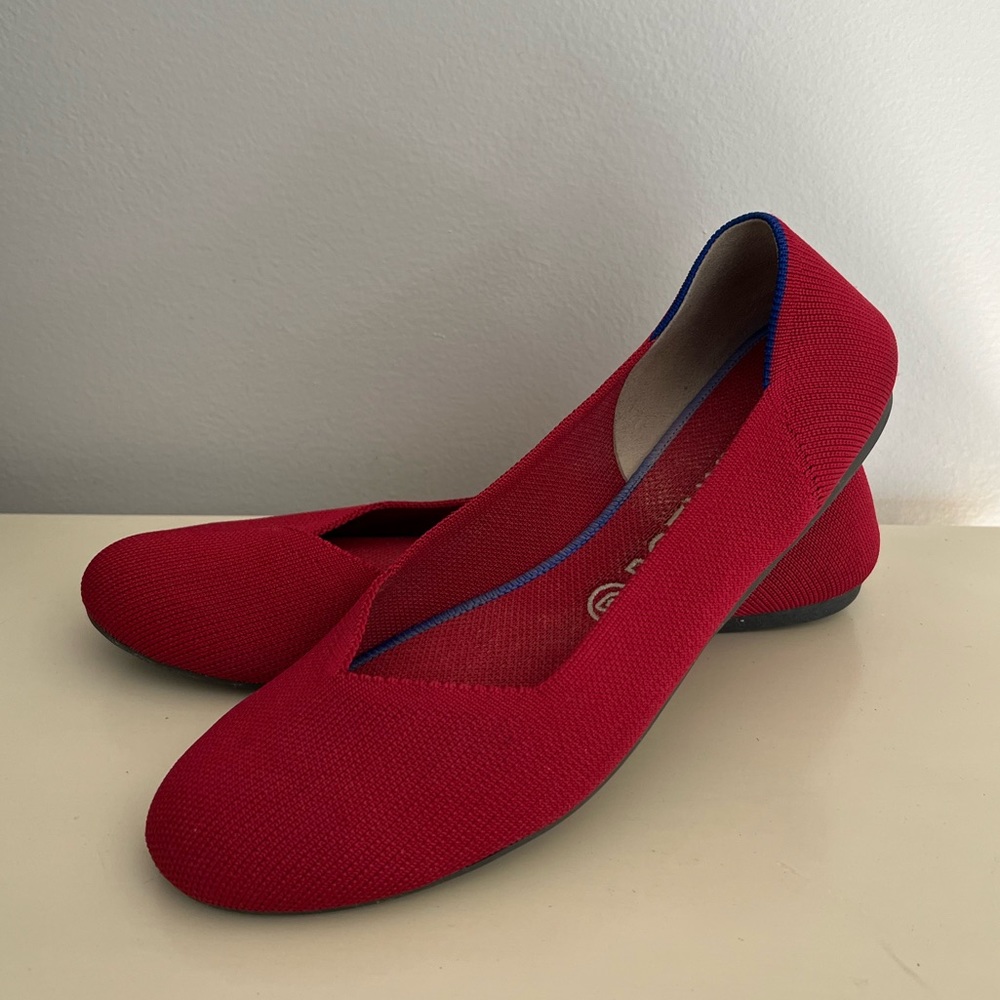 Red Rothy’s Flats - Size 10